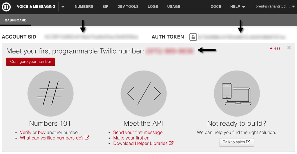 Account Dashboard