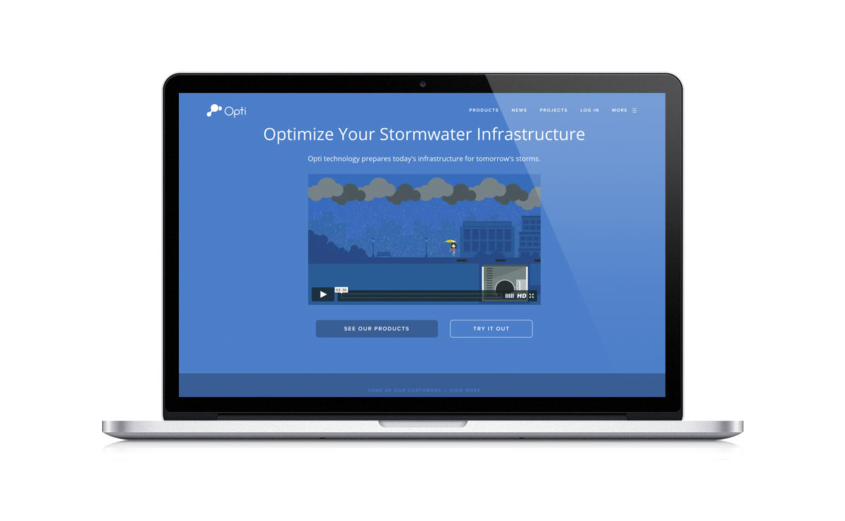 OptiRTC Desktop view OptiRTC Desktop view