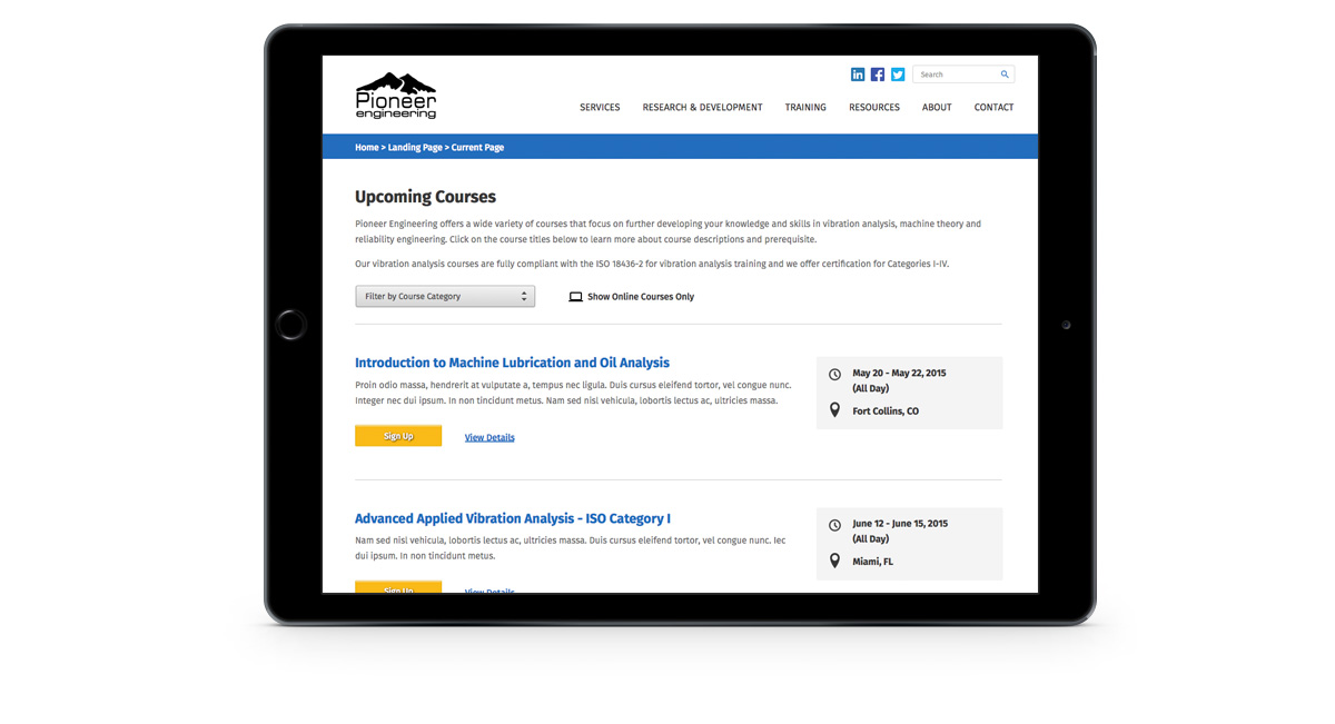 Pioneer Engineering Pioneer Engineering