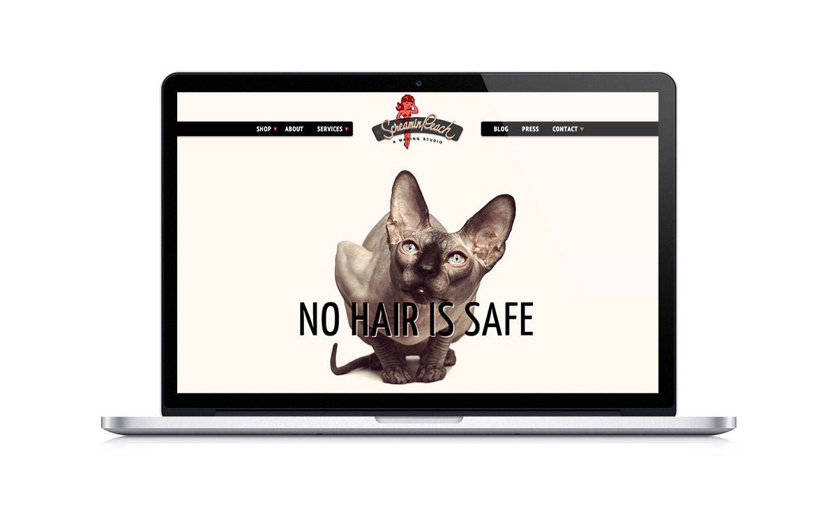 Screamin' Peach Website