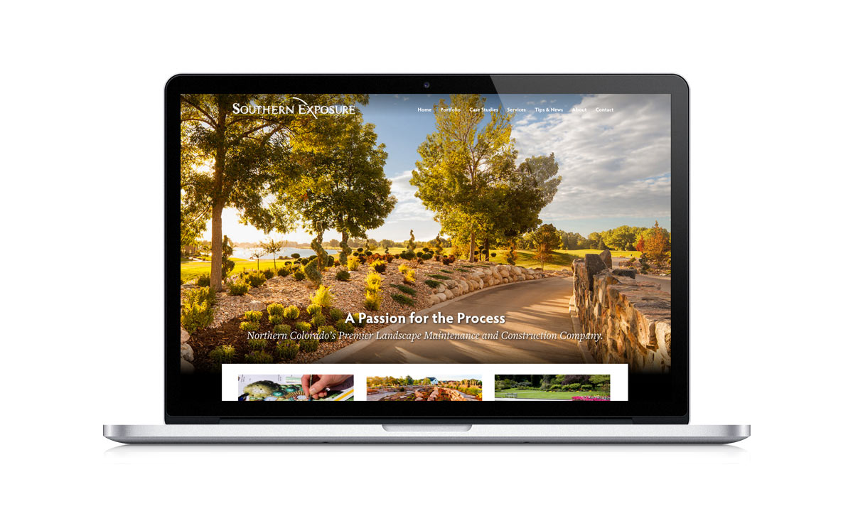 Southern Exposure Landscape Desktop view