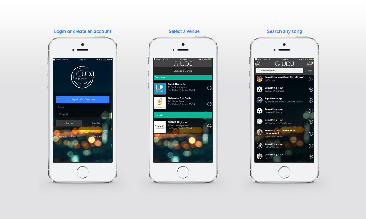 UDJ Mobile App